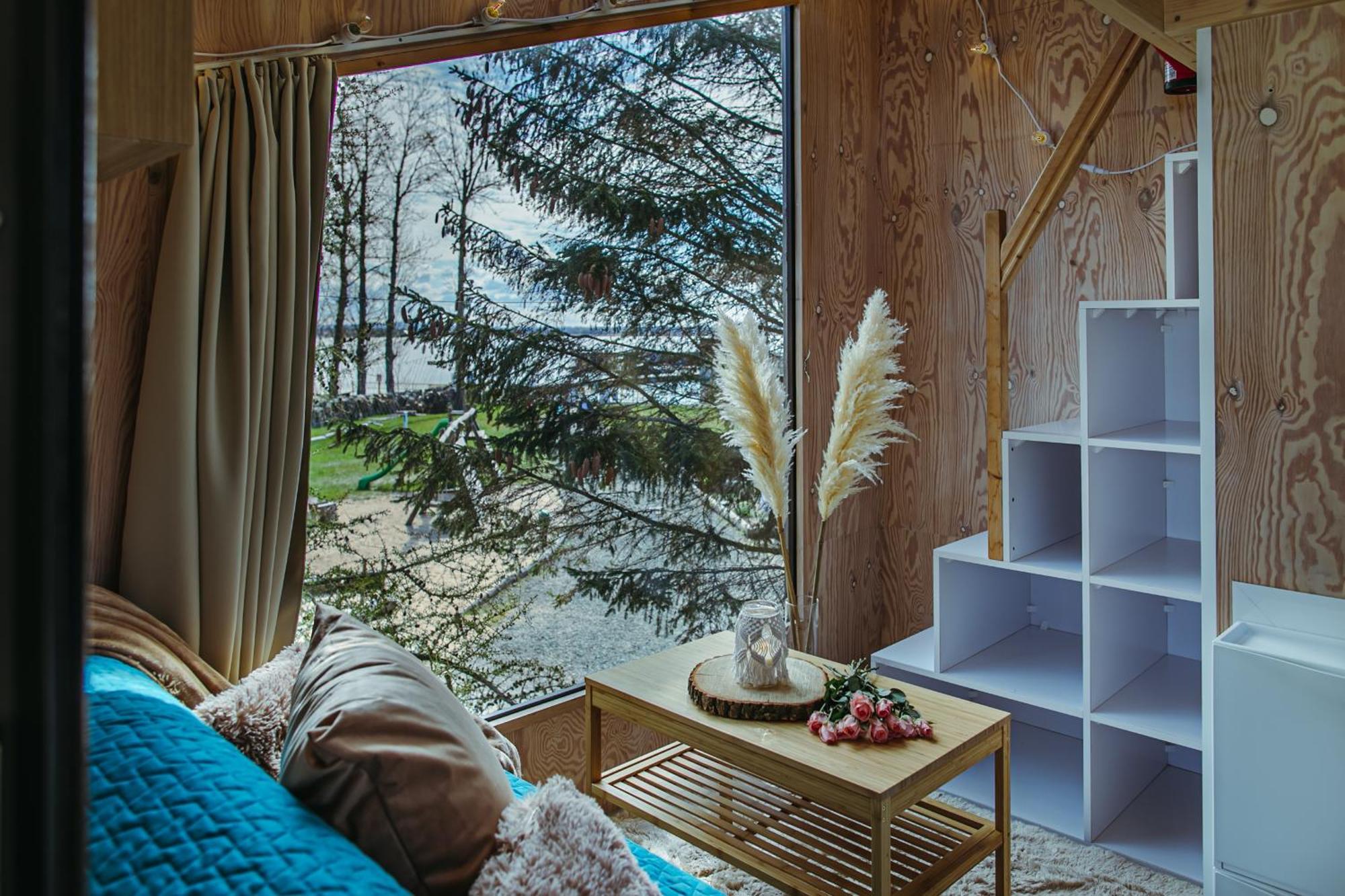 Herbals - Tree&Lake Houses With Bath, Sauna, Bikes, Motorboat Mielno  Szoba fotó