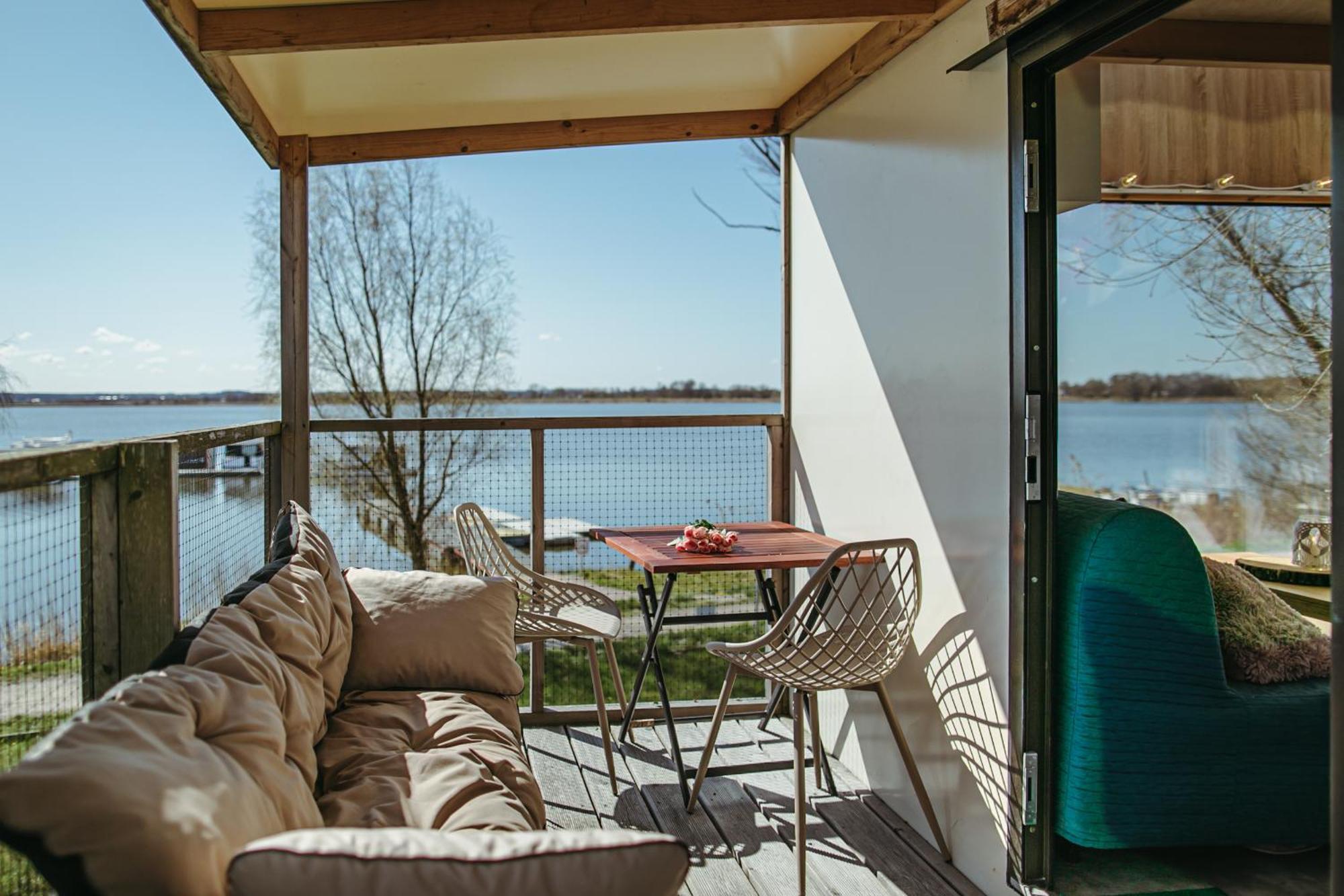 Herbals - Tree&Lake Houses With Bath, Sauna, Bikes, Motorboat Mielno  Szoba fotó