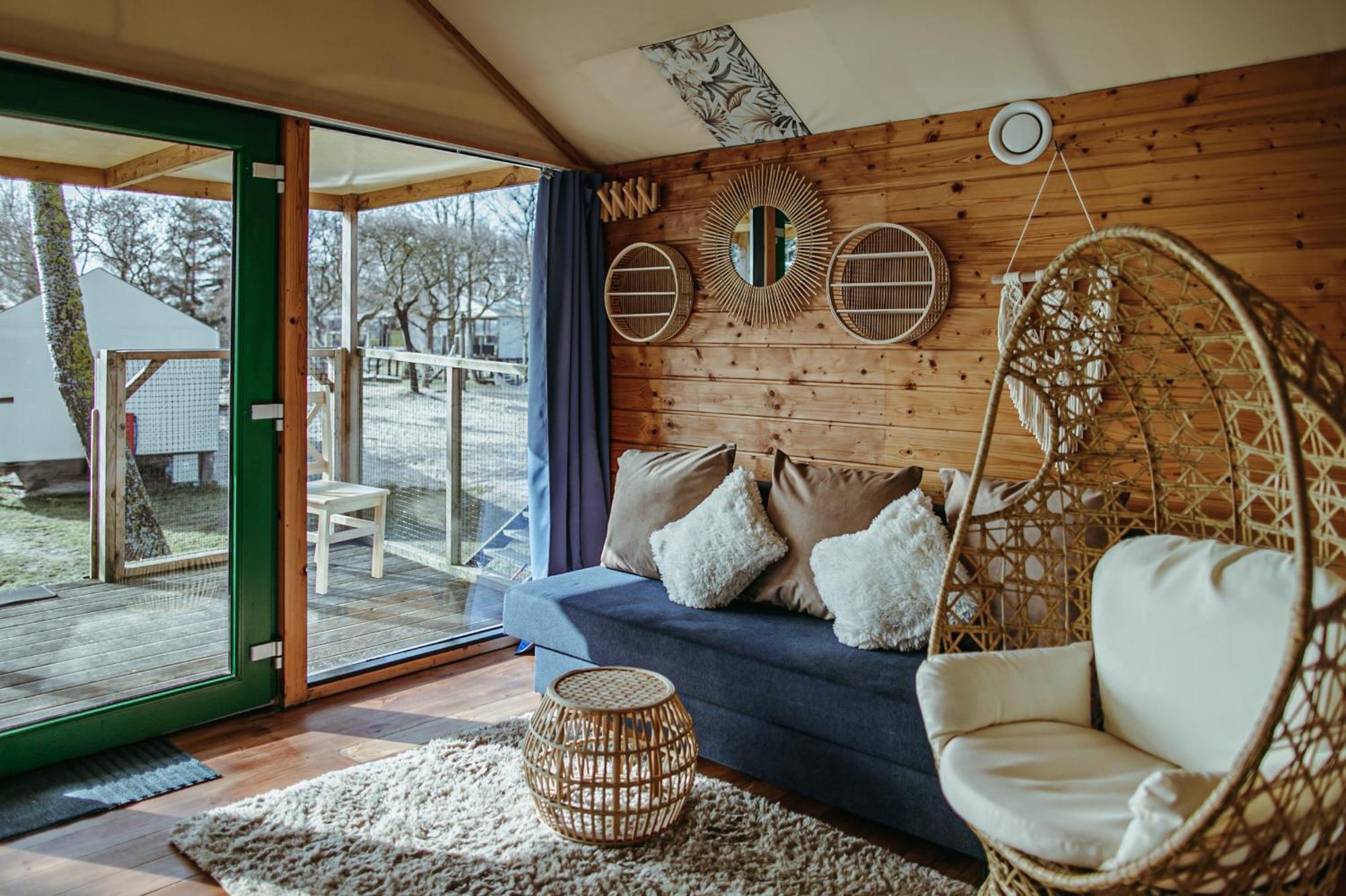 Herbals - Tree&Lake Houses With Bath, Sauna, Bikes, Motorboat Mielno  Szoba fotó