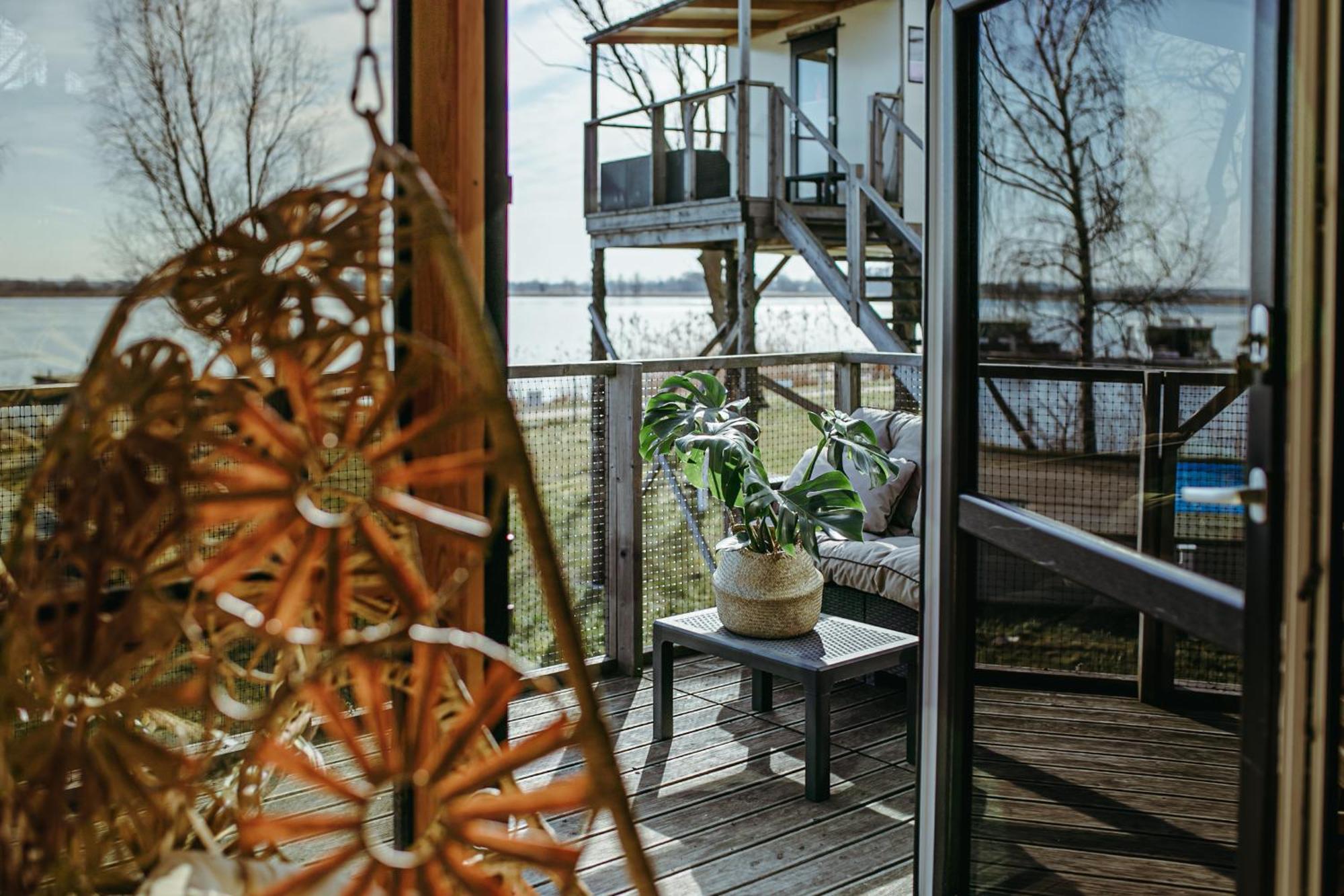 Herbals - Tree&Lake Houses With Bath, Sauna, Bikes, Motorboat Mielno  Szoba fotó