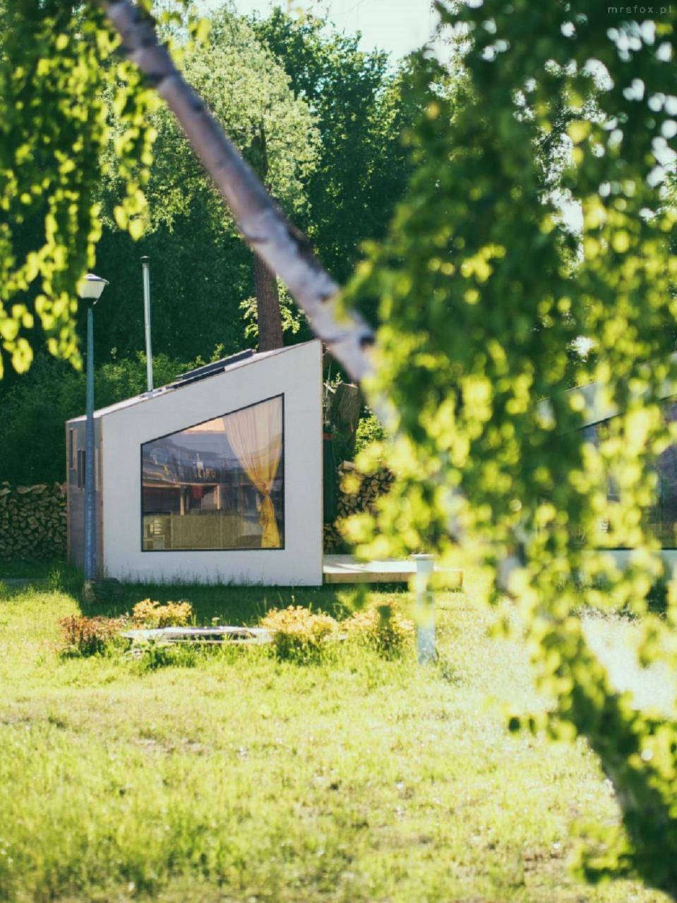 Herbals - Tree&Lake Houses With Bath, Sauna, Bikes, Motorboat Mielno  Kültér fotó